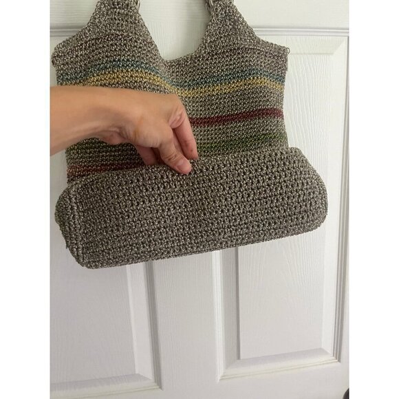 The Sak Voyager Crochet Striped Shoulder Bag - Picture 3 of 5